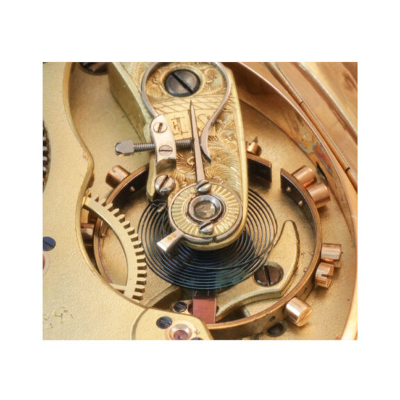 German 18 carat gold full hunter pocket watch Circa 1895 German 18 carat gold full hunter pocket watch Circa 1895