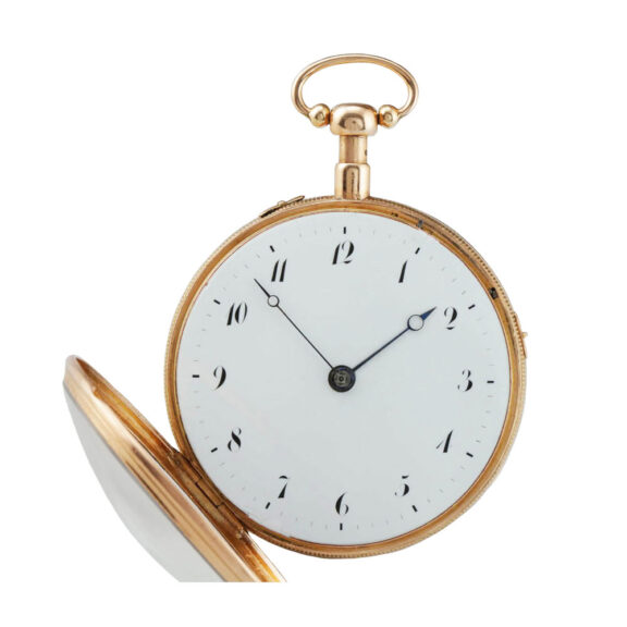 Swiss rose gold repeating musical cylinder watch Circa 1817 Swiss rose gold repeating musical cylinder watch Circa 1817