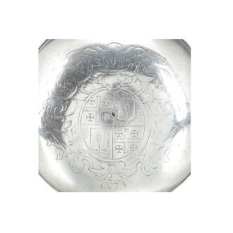 French silver open faced oignon watch with alarm Circa 1685