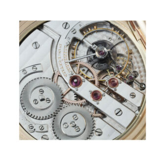 Swiss gold chronometer made for the US market Circa 1882
