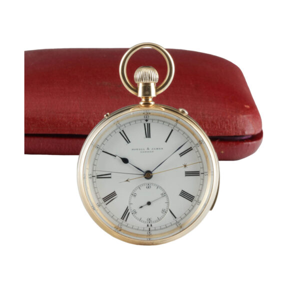 English minute repeating split second chronograph Circa 1884 English minute repeating split second chronograph Circa 1884