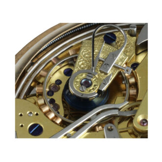 English minute repeating split second chronograph Circa 1884 English minute repeating split second chronograph Circa 1884