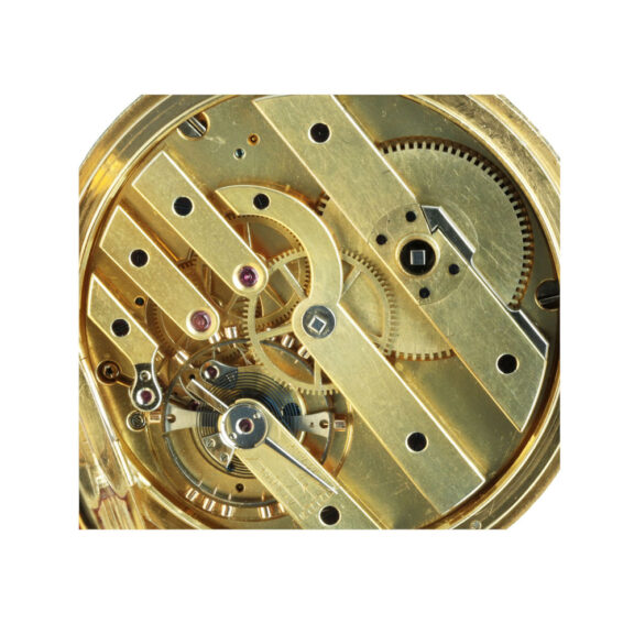 Swiss full hunter with chronometer escapement Circa 1860 Swiss full hunter with chronometer escapement Circa 1860