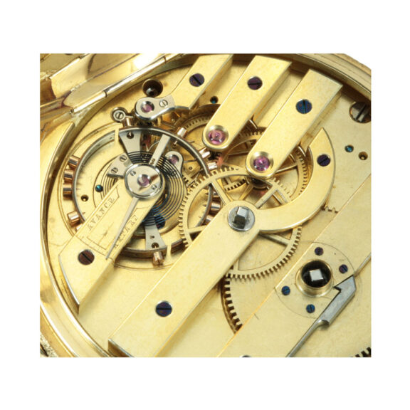 Swiss full hunter with chronometer escapement Circa 1860 Swiss full hunter with chronometer escapement Circa 1860