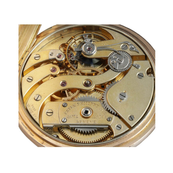 Rare Swiss 18 carat gold open faced 24 hour dial Circa 1903 Rare Swiss 18 carat gold open faced 24 hour dial Circa 1903