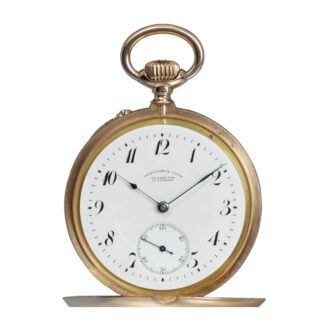 Very fine German gold open faced pocket watch Circa 1895