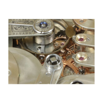 Swiss gold full hunter chronometer watch with date Circa 1870 Swiss gold full hunter chronometer watch with date Circa 1870