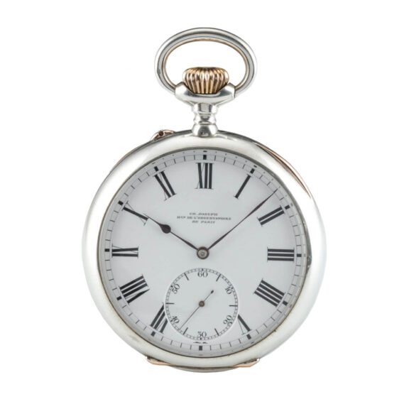 Very fine and rare French open faced lever watch Circa 1890 Very fine and rare French open faced lever watch Circa 1890