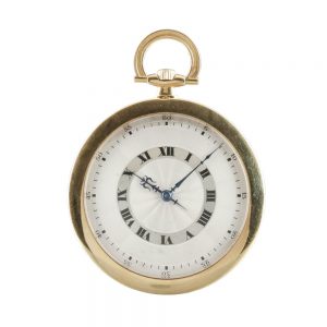 Ultra thin Swiss 18 carat gold Art Deco dress watch Circa 1925