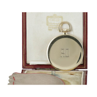 Ultra thin Swiss 18 carat gold Art Deco dress watch Circa 1925 Ultra thin Swiss 18 carat gold Art Deco dress watch Circa 1925