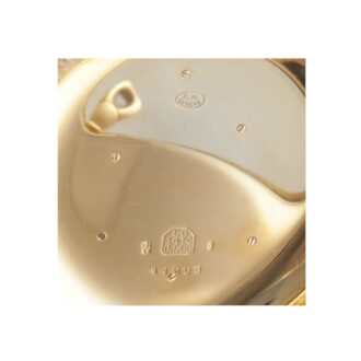 Swiss 18k gold open faced anchor chronometer Circa 1890