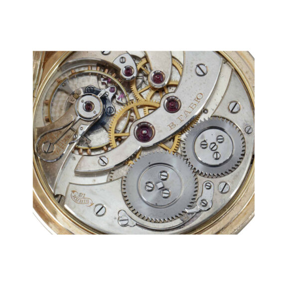 Swiss gold full hunter 'Extra' anchor chronometer Circa 1900 Swiss gold full hunter 'Extra' anchor chronometer Circa 1900