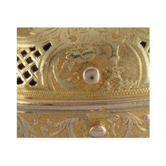 French 20 carat gold repeating à toc et à tac verge Circa 1734