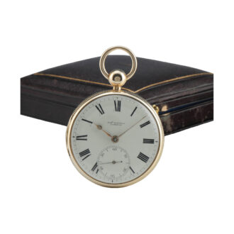 English gold Massey type II chronometer watch Circa 1825