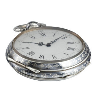 German repeater with quarter hour/hour self strike Circa 1800