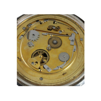 German niëllo silver grande/petite sonnerie repeater Circa 1825