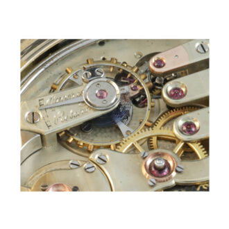 Swiss 14k gold minute repeating full hunter wacth Circa 1890