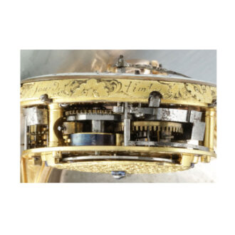 French gold and diamond set repoussé repeater Circa 1730