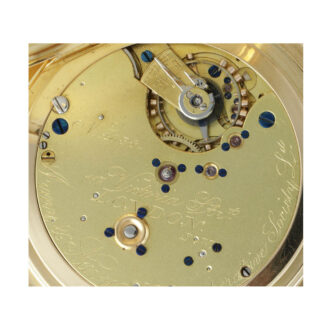 English minute repeating half hunter chronometer Circa 1895 English minute repeating half hunter chronometer Circa 1895