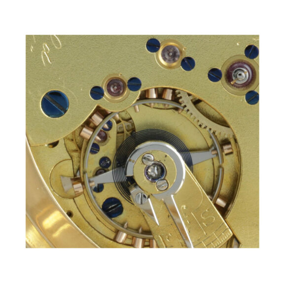 English minute repeating half hunter chronometer Circa 1895 English minute repeating half hunter chronometer Circa 1895
