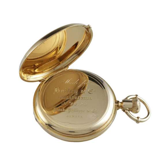 Swiss 18 carat gold hunting cased pocket watch Circa 1875 Swiss 18 carat gold hunting cased pocket watch Circa 1875