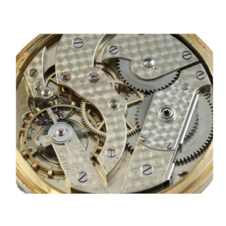 Swiss 18 carat gold hunting cased pocket watch Circa 1875