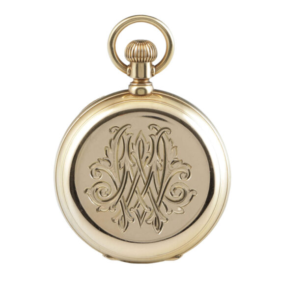 Very fine and rare German gold full hunter à goutte Circa 1890 Very fine and rare German gold full hunter à goutte Circa 1890