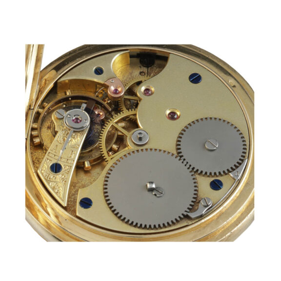Very fine and rare German gold full hunter à goutte Circa 1890 VVery fine and rare German gold full hunter à goutte Circa 1890