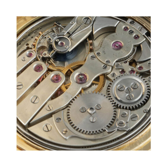 Swiss 18k gold five minute repeating lever watch Circa 1900 Swiss 18k gold five minute repeating lever watch Circa 1900
