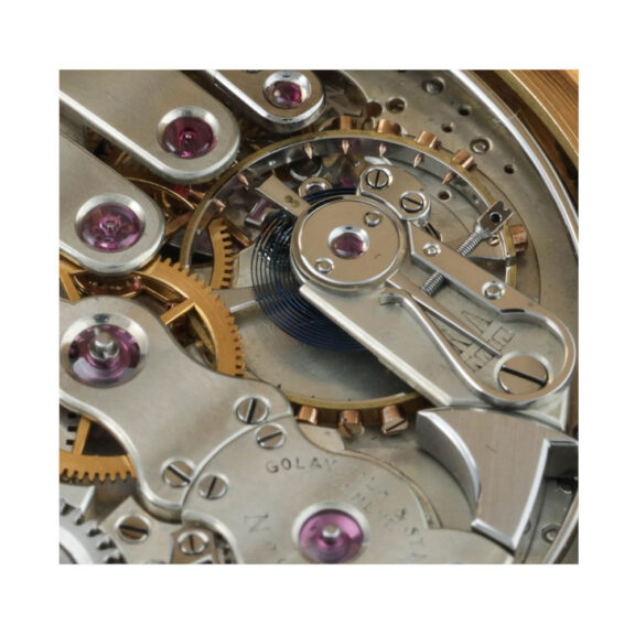 Swiss 18k gold five minute repeating lever watch Circa 1900 Swiss 18k gold five minute repeating lever watch Circa 1900