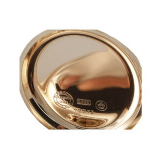 German 14 carat gold hunting cased pocket watch Circa 1913 German 14 carat gold hunting cased pocket watch Circa 1913