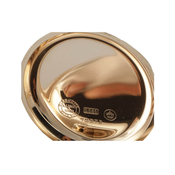 German 14 carat gold hunting cased pocket watch Circa 1913 German 14 carat gold hunting cased pocket watch Circa 1913