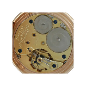 German 14 carat gold hunting cased pocket watch Circa 1913 German 14 carat gold hunting cased pocket watch Circa 1913