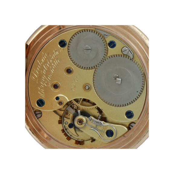 German 14 carat gold hunting cased pocket watch Circa 1913 German 14 carat gold hunting cased pocket watch Circa 1913