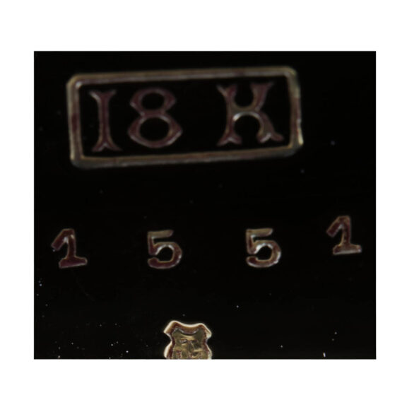 Swiss 18 carat gold minute repeating half hunter Circa 1890 Swiss 18 carat gold minute repeating half hunter Circa 1890
