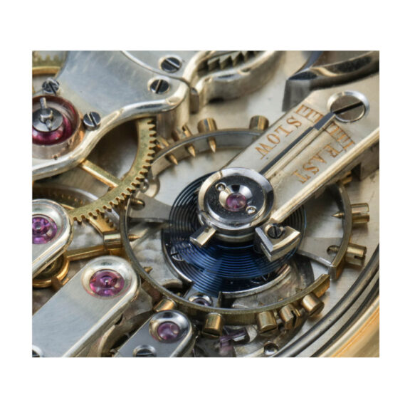 Swiss 18 carat gold minute repeating half hunter Circa 1890 Swiss 18 carat gold minute repeating half hunter Circa 1890