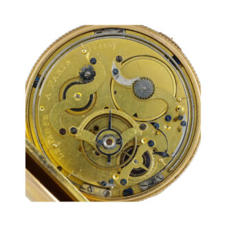 French 20k gold quarter repeating cylinder Circa 1798-1809 French 20k gold quarter repeating cylinder Circa 1798-1809