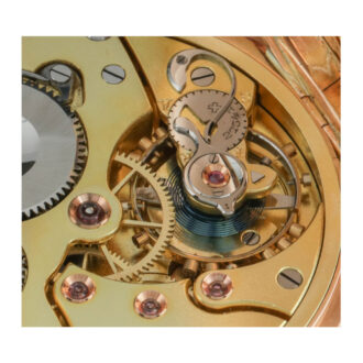 German gold hunting cased anchor chronometer Circa 1900