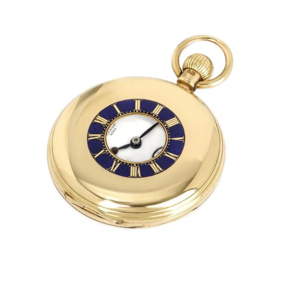 English-Gold-Keyless-Fusee-Lever-Pocket-Watch-Circa-1905 English-Gold-Keyless-Fusee-Lever-Pocket-Watch-Circa-1905