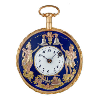 Front of gold quarter repeating French automaton Circa 1820