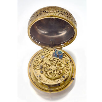 Movement gold half quarter repeating verge Circa 1720