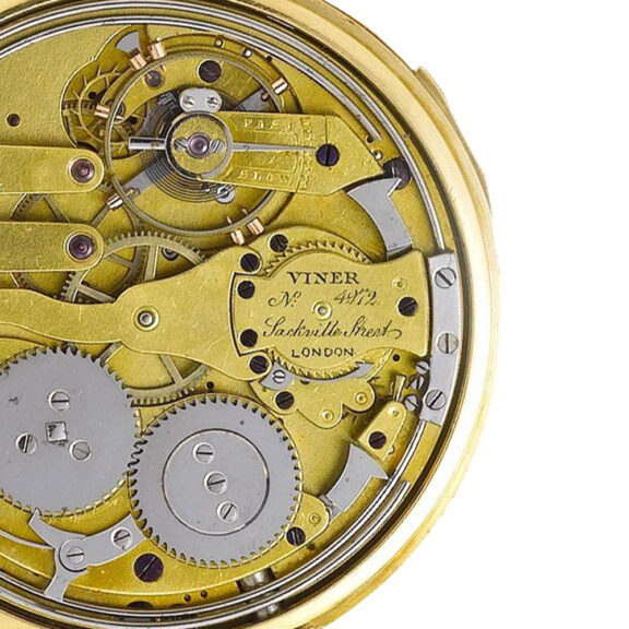 English gold minute repeating lever watch Circa 1860 English gold minute repeating lever watch Circa 1860