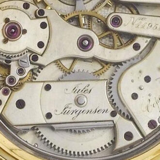 Swiss gold five minute repeating pocket watch Circa 1885