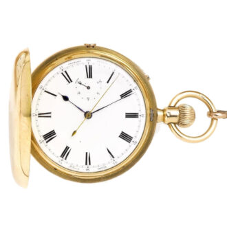 English split-seconds chronograph with power reserve Circa 1881