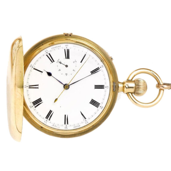 English split-seconds chronograph with power reserve Circa 1881