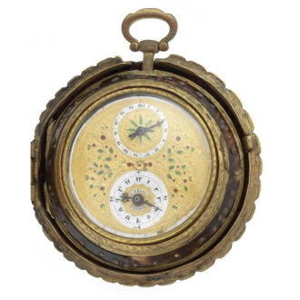 English triple cased verge for the Ottoman market Circa 1790