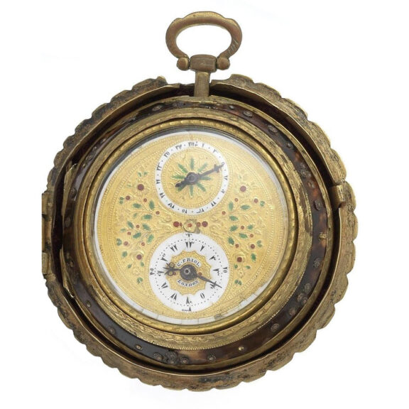 English triple cased verge for the Ottoman market Circa 1790 English triple cased verge for the Ottoman market Circa 1790