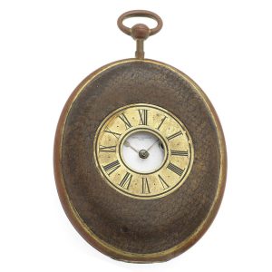 Austrian gilt-metal viennese repeating coach watch Circa 1800