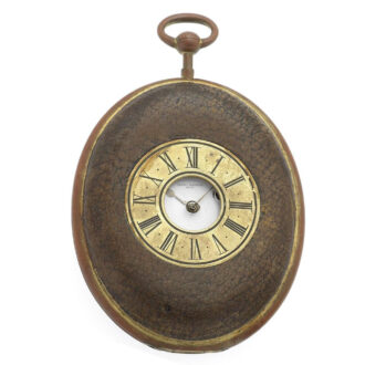 Austrian gilt-metal viennese repeating coach watch Circa 1800