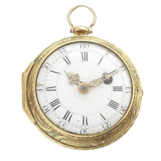 Fine English 18 carat gold lever pocket watch Circa 1764